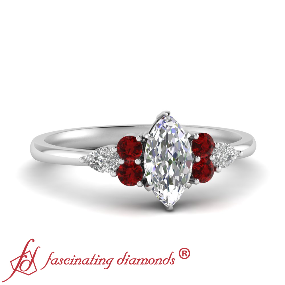 7 carat marquise diamond ring